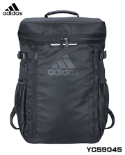 【adidas】ADデイパック（容量30L/ブラック）タブレット・パソコンのクッションスペース収納　教科書仕切り