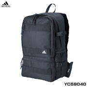 【adidas】アディダススクールバッグ（容量30L）ブラック デイパック 通学専用リュック 教科書仕切り付